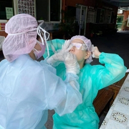 2021/06/10 工作人員快篩